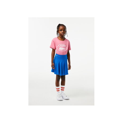 Lacoste Spódnica plisowana JJ6762 Niebieski Regular Fit Lacoste 6Y MODIVO wyprzedaż