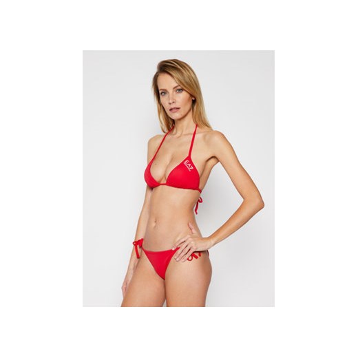EA7 Emporio Armani Bikini 911002 CC418 00074 Czerwony ze sklepu MODIVO w kategorii Stroje kąpielowe - zdjęcie 168509674