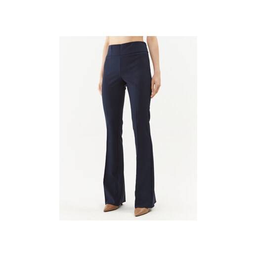Rinascimento Spodnie materiałowe CFC0114971003 Granatowy Regular Fit ze sklepu MODIVO w kategorii Spodnie damskie - zdjęcie 168509701