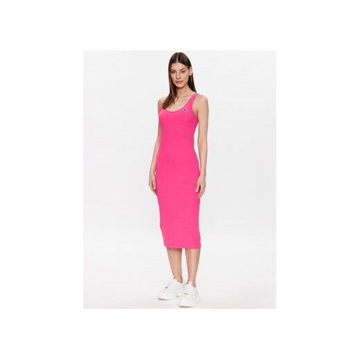 Champion Sukienka codzienna 116064 Różowy Slim Fit ze sklepu MODIVO w kategorii Sukienki - zdjęcie 168510040