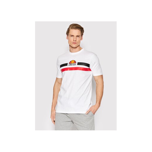 Ellesse T-Shirt Aprel SHM06453 Biały Regular Fit ze sklepu MODIVO w kategorii T-shirty męskie - zdjęcie 168510214