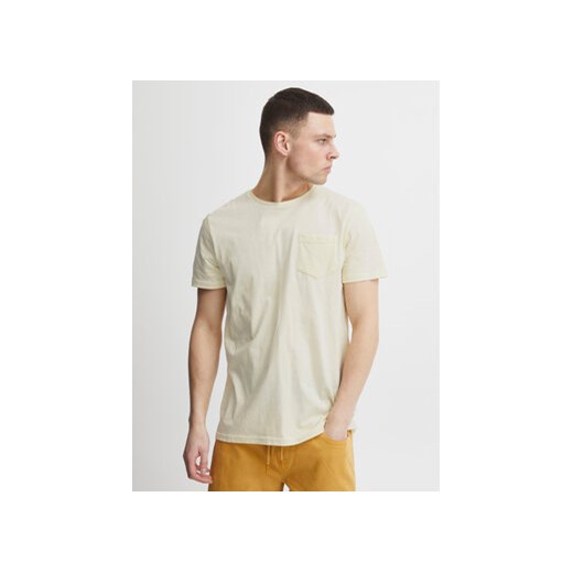 Blend T-Shirt 20715011 Écru Regular Fit ze sklepu MODIVO w kategorii T-shirty męskie - zdjęcie 168510333
