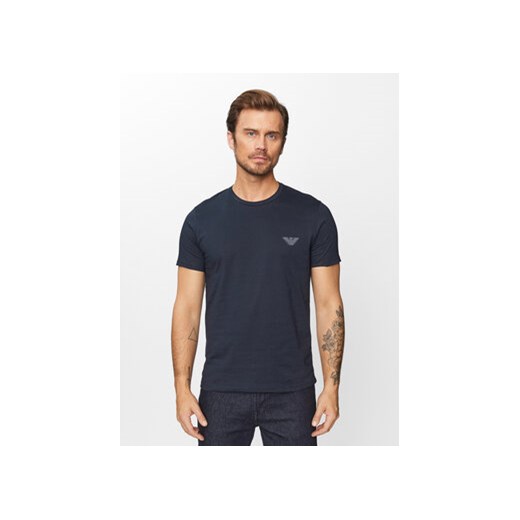 Emporio Armani Underwear T-Shirt 110853 3F755 00135 Granatowy Regular Fit ze sklepu MODIVO w kategorii T-shirty męskie - zdjęcie 168510361