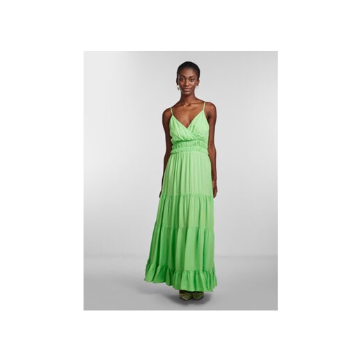 YAS Sukienka 26026350 Zielony Regular Fit ze sklepu MODIVO w kategorii Sukienki - zdjęcie 168510771