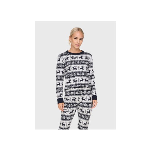 ONLY Sweter Xmas 15272148 Granatowy Regular Fit ze sklepu MODIVO w kategorii Swetry damskie - zdjęcie 168510921