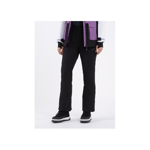 4F Spodnie narciarskie 4FAW23TFTRF400 Czarny Regular Fit ze sklepu MODIVO w kategorii Spodnie damskie - zdjęcie 168510991