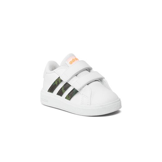 adidas Buty Grand Court Lifestyle Hook and Loop Shoes IF2886 Biały 27 MODIVO