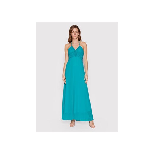 Rinascimento Sukienka koktajlowa CFC0109312003 Niebieski Regular Fit ze sklepu MODIVO w kategorii Sukienki - zdjęcie 168511611