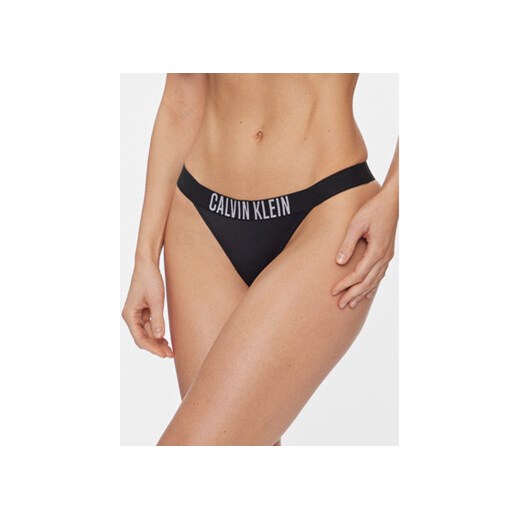 Calvin Klein Swimwear Dół od bikini Brazilian KW0KW01984 Czarny ze sklepu MODIVO w kategorii Stroje kąpielowe - zdjęcie 168511691