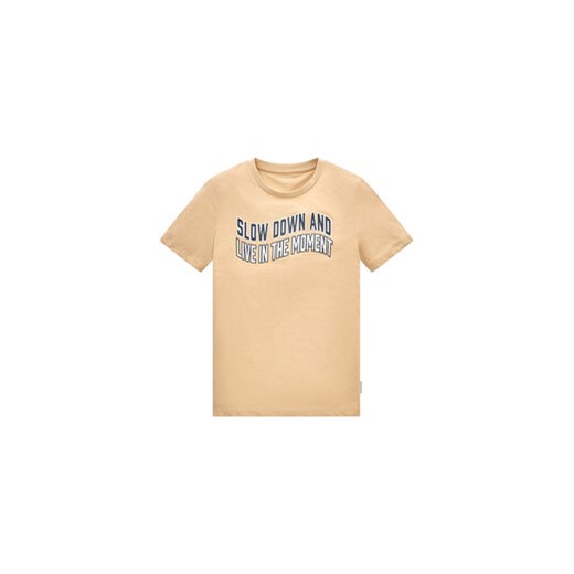 Tom Tailor T-Shirt 1034953 Beżowy ze sklepu MODIVO w kategorii T-shirty chłopięce - zdjęcie 168512172