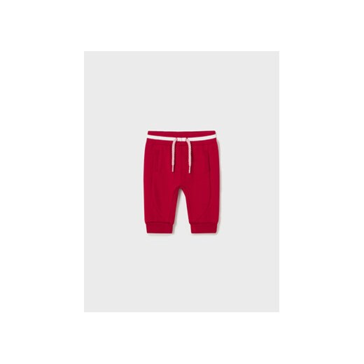 Mayoral Spodnie dresowe 1512 Czerwony Regular Fit ze sklepu MODIVO w kategorii Spodnie i półśpiochy - zdjęcie 168512662