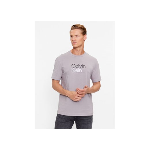 Calvin Klein T-Shirt K10K111841 Szary Regular Fit Calvin Klein M MODIVO