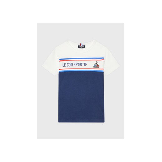 Le Coq Sportif T-Shirt 2310042 Granatowy Regular Fit ze sklepu MODIVO w kategorii T-shirty chłopięce - zdjęcie 168513154