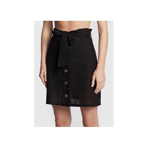 Brave Soul Spódnica mini LSKW-272LINZI Czarny Regular Fit ze sklepu MODIVO w kategorii Spódnice - zdjęcie 168513223