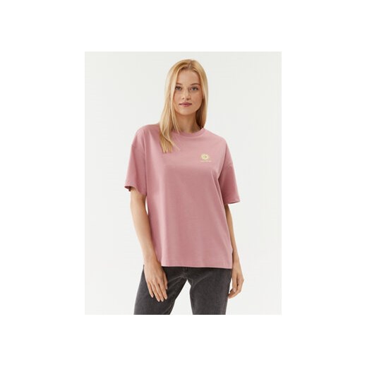 Converse T-Shirt Star Chevron Os Tee 10025213-A03 Różowy Regular Fit ze sklepu MODIVO w kategorii Bluzki damskie - zdjęcie 168513943