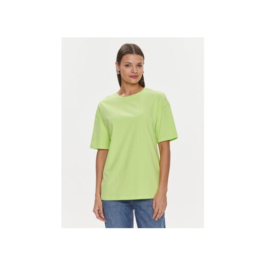 Fracomina T-Shirt FP24ST3006J465N5 Zielony Loose Fit ze sklepu MODIVO w kategorii Bluzki damskie - zdjęcie 168514661