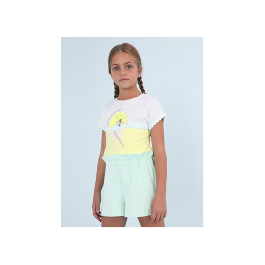 Mayoral Komplet t-shirt i spodenki 6247 Kolorowy ze sklepu MODIVO w kategorii Komplety dziewczęce - zdjęcie 168515490