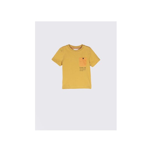 Coccodrillo T-Shirt WC2143203HUG Żółty Regular Fit ze sklepu MODIVO w kategorii Koszulki niemowlęce - zdjęcie 168515520