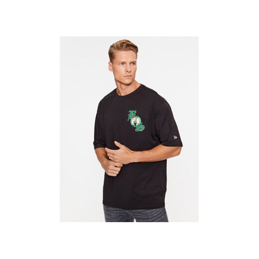 New Era T-Shirt Nba Team Graphic 60416333 Czarny Regular Fit ze sklepu MODIVO w kategorii T-shirty męskie - zdjęcie 168515630