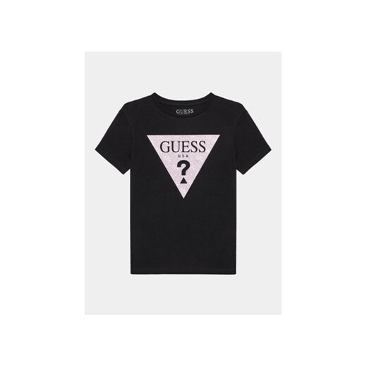 Guess T-Shirt J4RI11 K6YW4 Czarny Regular Fit ze sklepu MODIVO w kategorii T-shirty chłopięce - zdjęcie 168515702