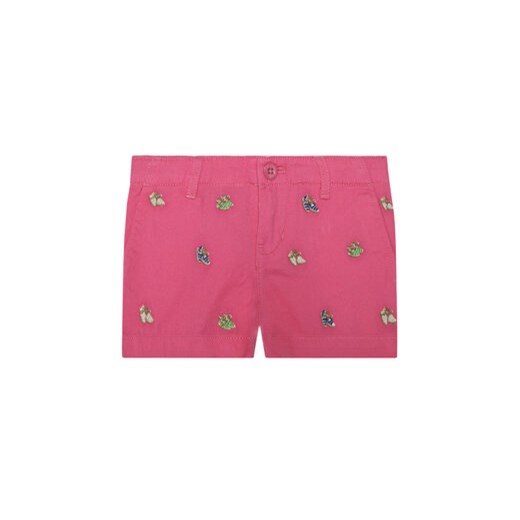 Polo Ralph Lauren Szorty materiałowe Schif 311784535 Różowy Regular Fit ze sklepu MODIVO w kategorii Spodenki dziewczęce - zdjęcie 168516052