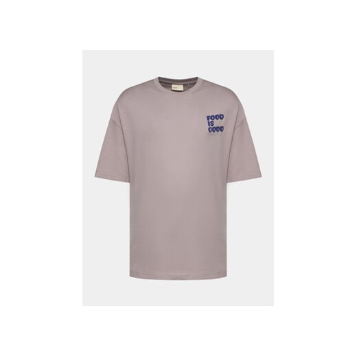 Outhorn T-Shirt OTHAW23TTSHM0857 Fioletowy Regular Fit ze sklepu MODIVO w kategorii T-shirty męskie - zdjęcie 168516071