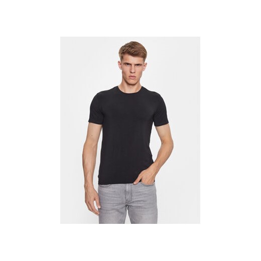 Guess T-Shirt U3BM00 KBF90 Czarny Regular Fit ze sklepu MODIVO w kategorii T-shirty męskie - zdjęcie 168516602