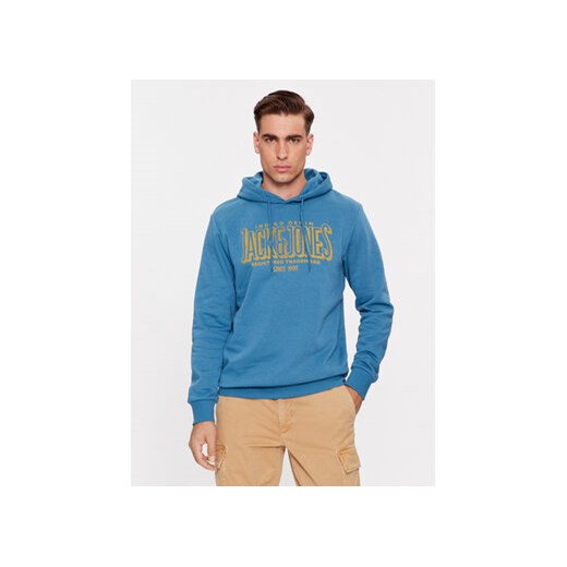 Jack&Jones Bluza 12251306 Niebieski Standard Fit ze sklepu MODIVO w kategorii Bluzy męskie - zdjęcie 168516853