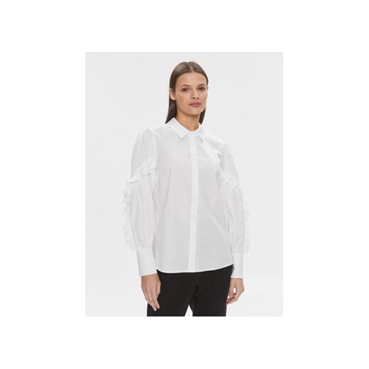 Guess Koszula Sophia W4RH03 WAF10 Biały Regular Fit ze sklepu MODIVO w kategorii Koszule damskie - zdjęcie 168516943
