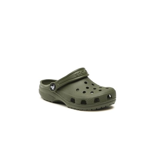 Crocs Klapki Crocs Classic Kids Clog 206991 Zielony Crocs 32_5 wyprzedaż MODIVO