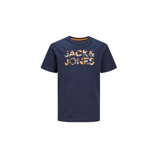 Jack&Jones Junior T-Shirt 12237106 Granatowy Loose Fit Jack&jones Junior 164 MODIVO okazja