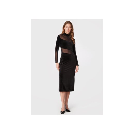 Undress Code Sukienka koktajlowa Sharp Feelings 474 Czarny Slim Fit ze sklepu MODIVO w kategorii Sukienki - zdjęcie 168518021