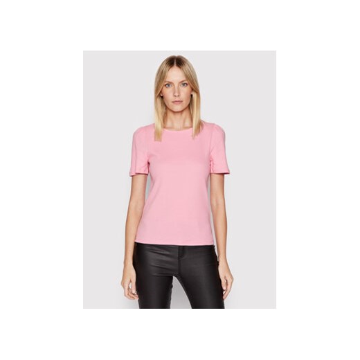 Vero Moda T-Shirt Natasha 10264993 Różowy Regular Fit ze sklepu MODIVO w kategorii Bluzki damskie - zdjęcie 168518223