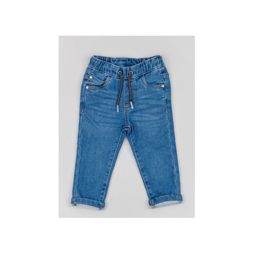 Zippy Jeansy ZBBAP0401 23001 Niebieski Regular Fit ze sklepu MODIVO w kategorii Spodnie chłopięce - zdjęcie 168518734