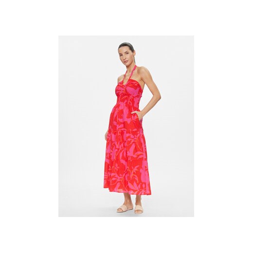 Seafolly Sukienka letnia SEAFOLLY-55162-DR Czerwony Regular Fit ze sklepu MODIVO w kategorii Sukienki - zdjęcie 168518870