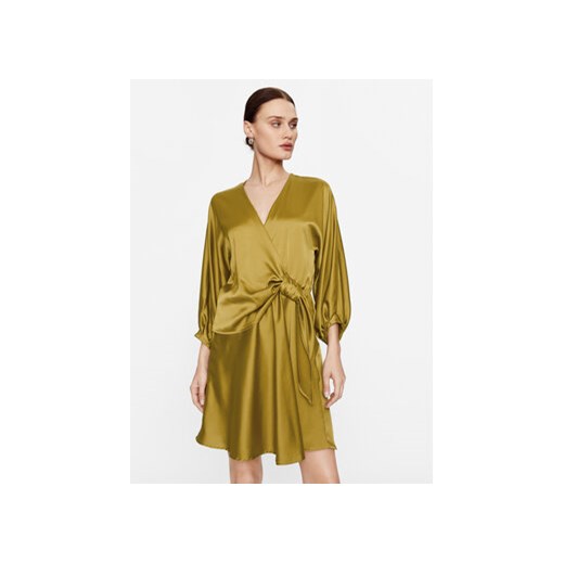 Please Sukienka koktajlowa A1UYAYP000 Zielony Regular Fit ze sklepu MODIVO w kategorii Sukienki - zdjęcie 168519282