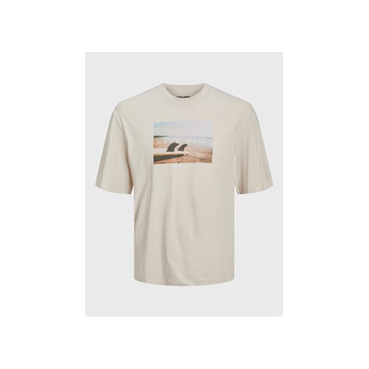 Jack&Jones Junior T-Shirt 12230626 Szary Regular Fit ze sklepu MODIVO w kategorii T-shirty chłopięce - zdjęcie 168519340
