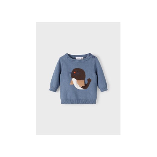 NAME IT Sweter 13209866 Niebieski Regular Fit ze sklepu MODIVO w kategorii Bluzy i swetry - zdjęcie 168519383