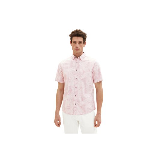 Tom Tailor Koszula 1036222 Różowy Regular Fit ze sklepu MODIVO w kategorii Koszule męskie - zdjęcie 168519521