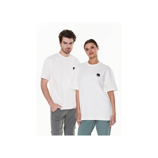 Jack Wolfskin T-Shirt Unisex Eschenheimer 1809091 Beżowy Regular Fit Jack Wolfskin M okazja MODIVO