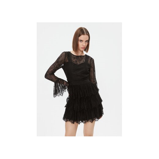 Marciano Guess Sukienka koktajlowa 3BGK61 6201A Czarny Regular Fit ze sklepu MODIVO w kategorii Sukienki - zdjęcie 168519704