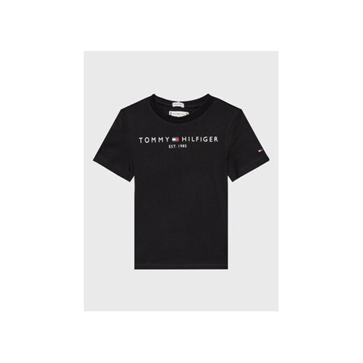 Tommy Hilfiger T-Shirt Essential KS0KS00210 M Czarny Regular Fit ze sklepu MODIVO w kategorii T-shirty chłopięce - zdjęcie 168519951