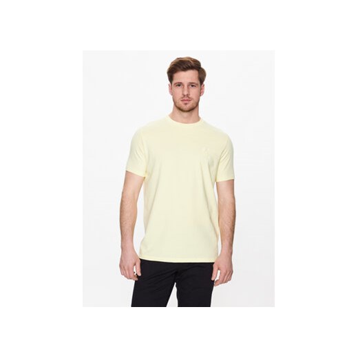 KARL LAGERFELD T-Shirt 755890 532221 Żółty Regular Fit Karl Lagerfeld XL okazja MODIVO