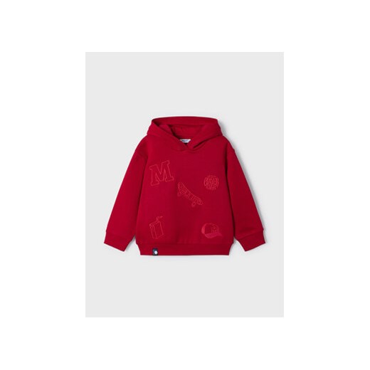 Mayoral Bluza 4.423 Czerwony Regular Fit ze sklepu MODIVO w kategorii Bluzy chłopięce - zdjęcie 168520692