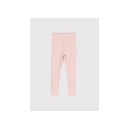 Coccodrillo Legginsy WC2122103FLO Różowy Slim Fit ze sklepu MODIVO w kategorii Spodnie dziewczęce - zdjęcie 168521302