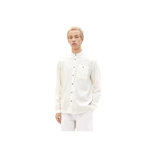 Tom Tailor Denim Koszula 1034914 Biały ze sklepu MODIVO w kategorii Koszule męskie - zdjęcie 168521320
