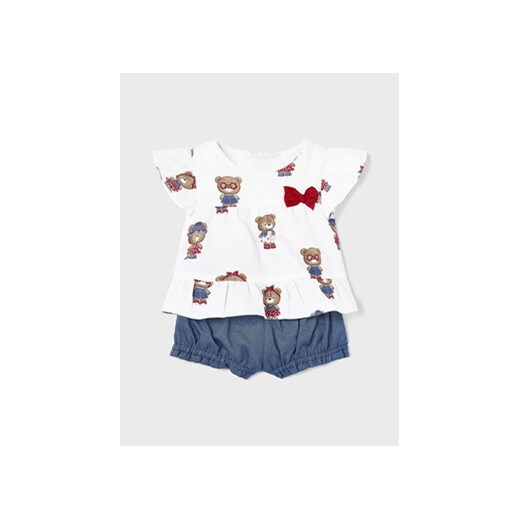 Mayoral Komplet t-shirt i spodenki 1256 Kolorowy ze sklepu MODIVO w kategorii Komplety niemowlęce - zdjęcie 168521552