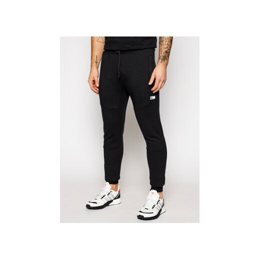 Jack&Jones Spodnie dresowe Will Air Sweat Noos 12184970 Czarny Regular Fit ze sklepu MODIVO w kategorii Spodnie męskie - zdjęcie 168521742
