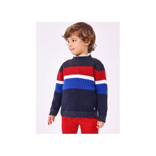 Mayoral Sweter 4.319 Kolorowy Regular Fit ze sklepu MODIVO w kategorii Swetry chłopięce - zdjęcie 168522104