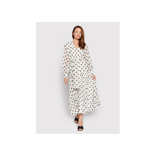 Marella Sukienka codzienna Ninetta 32214422 Biały Regular Fit Marella 42 promocja MODIVO